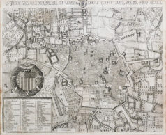 Plan Ancien de la ville d’Aix en Provence
