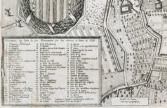 Plan Ancien de la ville d’Aix en Provence