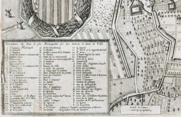 Plan Ancien de la ville d’Aix en Provence