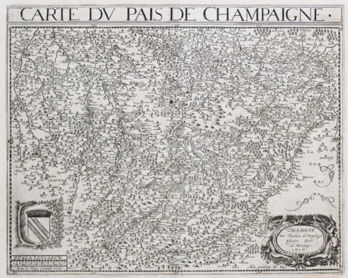 Carte du Pays de Champagne