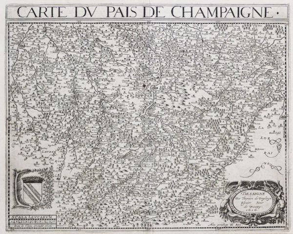 Carte du Pays de Champagne