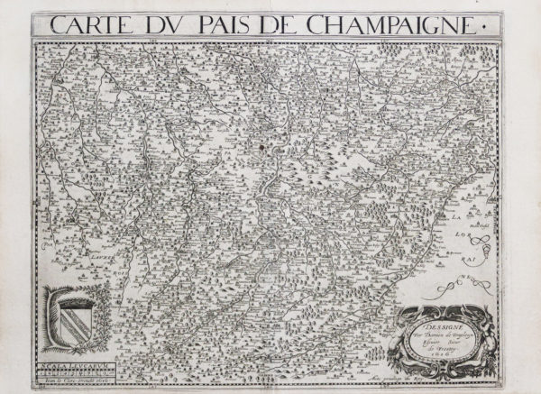 Carte du Pays de Champagne