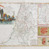 Carte ancienne de la Judée sous Hérodote