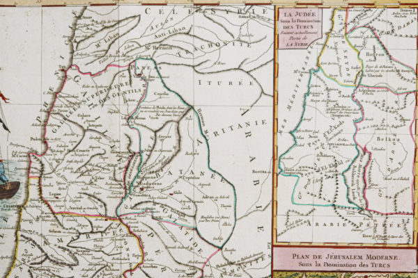 Carte ancienne de la Judée sous Hérodote – Image 2
