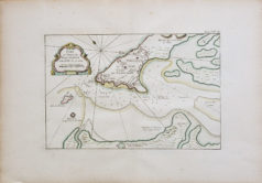 Carte marine ancienne de Porto Rico