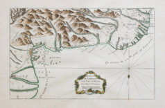 Carte marine ancienne - Port au Prince - St Domingue