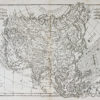 Carte géographique ancienne de l'Asie