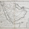 Carte ancienne de l’Arabie - Mer Rouge