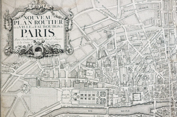 Plan ancien de Paris