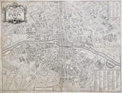 Plan ancien de Paris