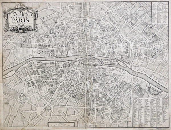 Plan ancien de Paris