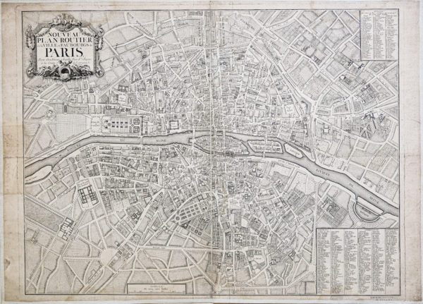 Plan ancien de Paris