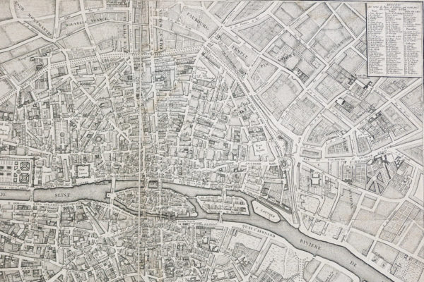 Plan ancien de Paris