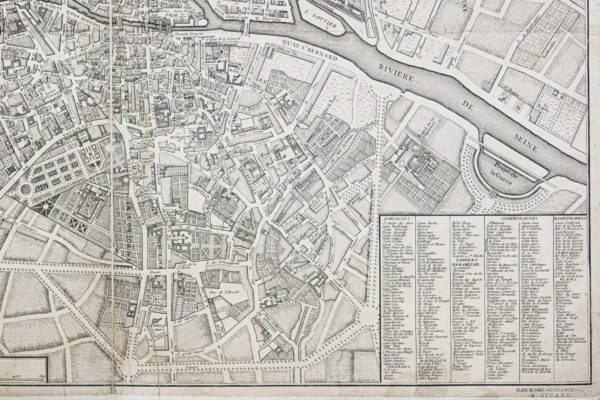 Plan ancien de Paris