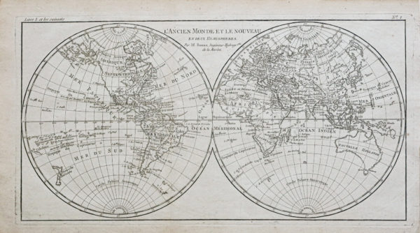 Mappemonde ancienne