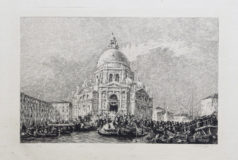 Gravure ancienne de Venise