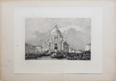 Gravure ancienne de Venise