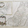 Carte géographique ancienne - Judée - Terre Sainte