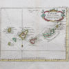 Carte marine ancienne des Canaries