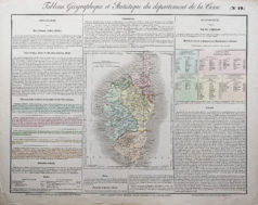 Carte ancienne de la Corse