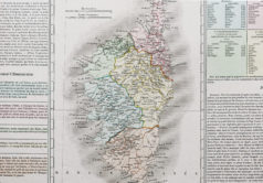 Carte ancienne de la Corse