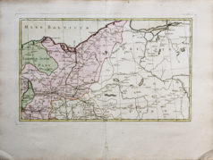 Carte murale ancienne de l'Allemagne