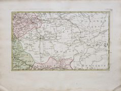 Carte murale ancienne de l'Allemagne