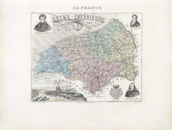 Cartes géographiques anciennes de Normandie – Image 3