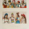 Gravure ancienne - Costumes