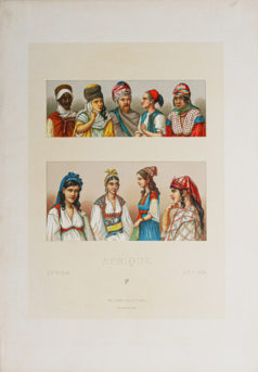 Gravure ancienne - Costumes
