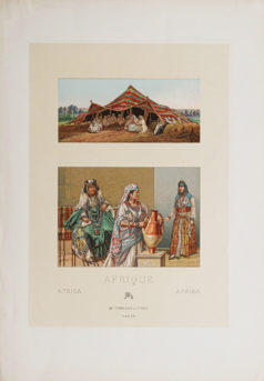 Gravure ancienne - Costumes