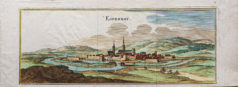 Gravure ancienne d'Epernay