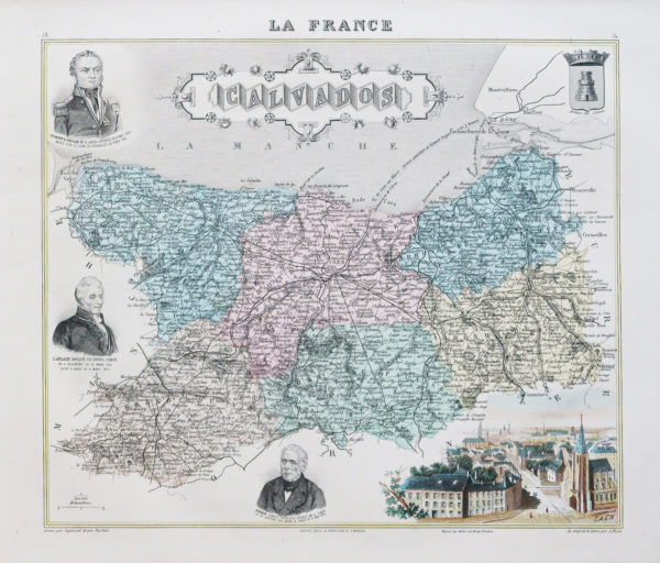 Cartes géographiques anciennes de Normandie – Image 4