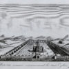 Gravure ancienne - Etchmiadzin - Ecs-Miazin - Arménie