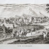 Gravure ancienne - Vue d’Ispahan - Iran