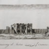Gravure ancienne - Caravansérails de Charun - Perse