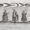 Gravure ancienne - Costumes Persans
