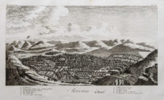 Gravure ancienne - Erevan - Irivan - Arménie