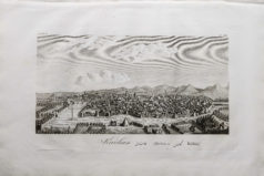 Gravure ancienne - Kachan - Kashan - Iran