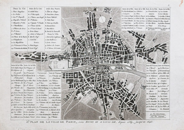 Plan ancien de Paris