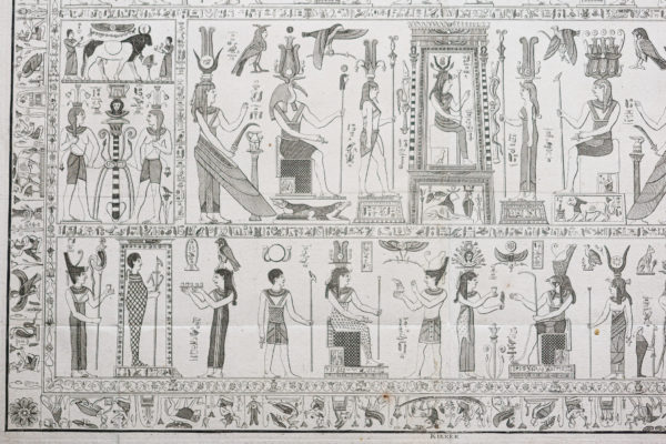 Gravure ancienne - Table Isiaque – Image 3