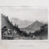 Lithographie ancienne - Château d’Artias