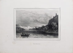 Lithographie ancienne de Villerest