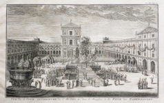 Gravure ancienne - Fête des Tabernacles