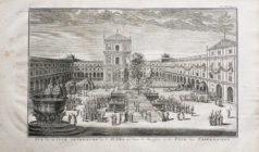 Gravure ancienne - Fête des Tabernacles