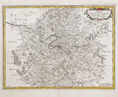 Carte ancienne de l’Île de France - Paris