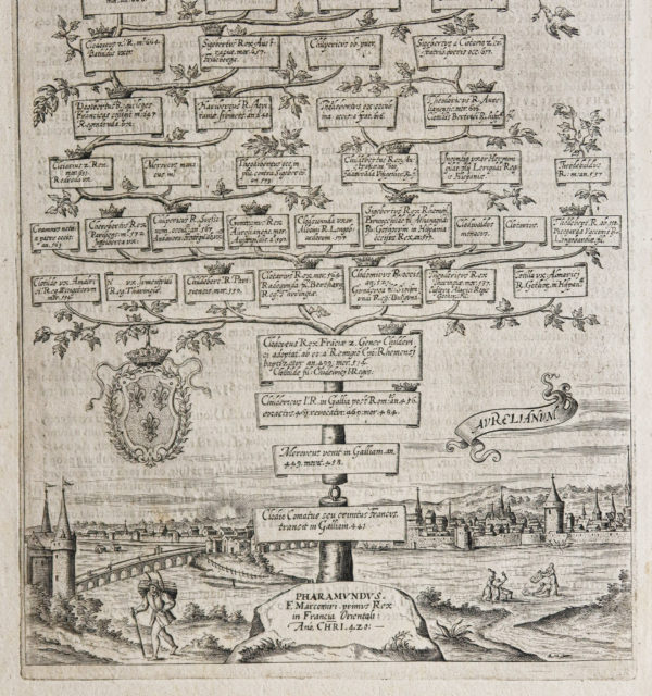 Arbre généalogique - Familles Mérovingiennes