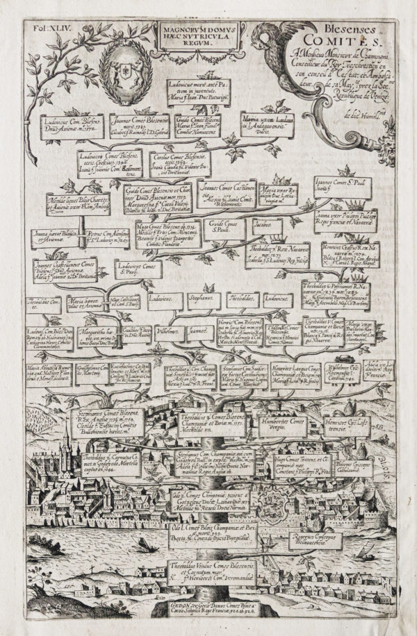 Arbre généalogique - Familles de Blois
