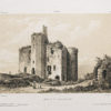 Lithographie ancienne - Château de Montrevault