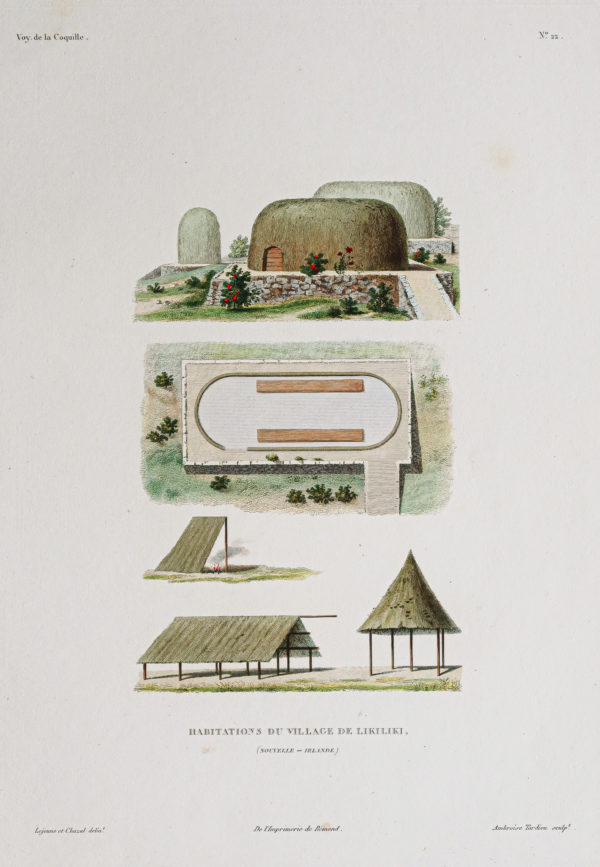 Gravure ancienne - Papouasie - Nouvelle Guinée